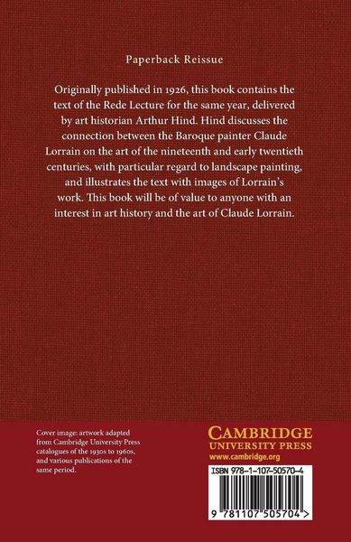 Produktbild: Claude Lorrain and Modern Art