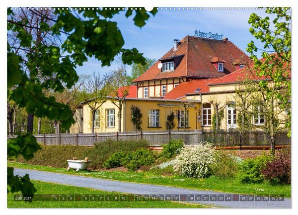 Produktbild: Moritzburg mit Schlossansichten (Wandkalender 2027 DIN A2 quer), CALVENDO Monatskalender