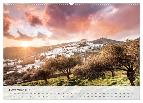 Produktbild: Griechenland - Inselparadies in Europa (Wandkalender 2027 DIN A2 quer), CALVENDO Monatskalender