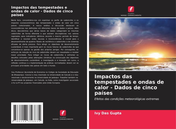 Produktbild: Impactos das tempestades e ondas de calor - Dados de cinco pa&iacute;ses