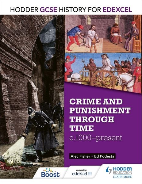 Produktbild: Hodder GCSE History for Edexcel: Crime and punishment through time, c1000-present
