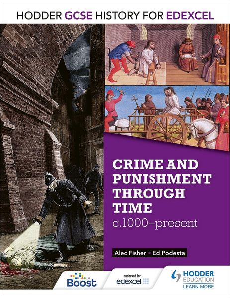Produktbild: Hodder GCSE History for Edexcel: Crime and punishment through time, c1000-present