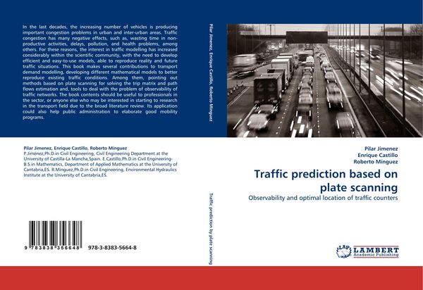 Produktbild: Traffic prediction based on plate scanning