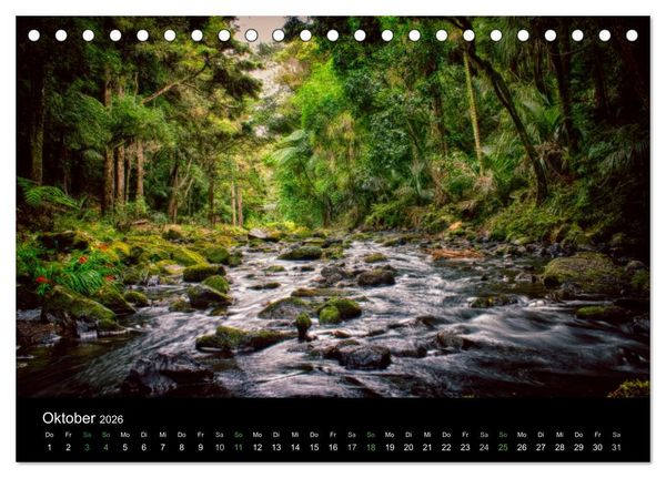 Produktbild: Neuseeland extrem (Tischkalender 2026 DIN A5 quer), CALVENDO Monatskalender