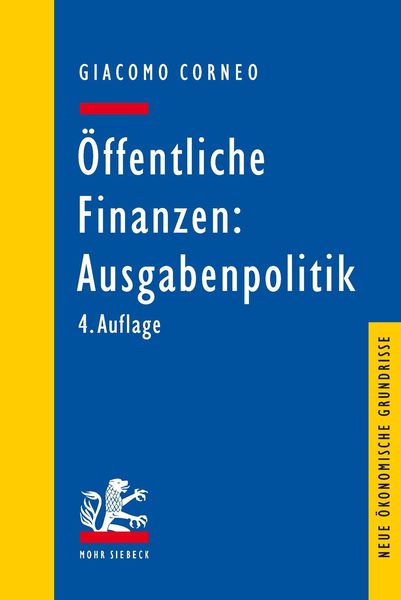 Produktbild: &Ouml;ffentliche Finanzen: Ausgabenpolitik