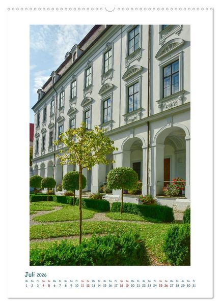 Produktbild: Augsburg - Gesichter einer Stadt (Wandkalender 2026 DIN A2 hoch), CALVENDO Monatskalender