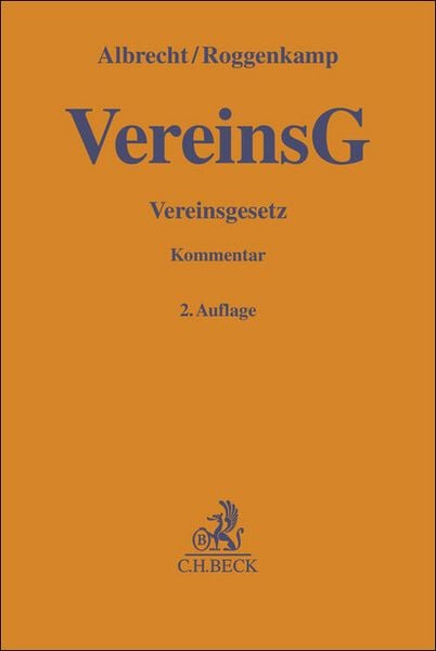 Produktbild: Vereinsgesetz (VereinsG)