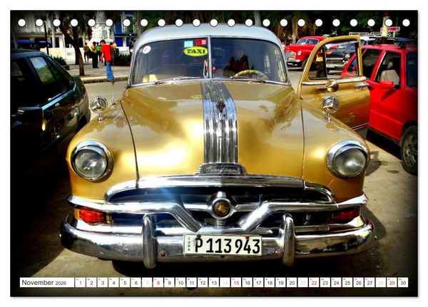 Produktbild: American Classics (Tischkalender 2026 DIN A5 quer), CALVENDO Monatskalender