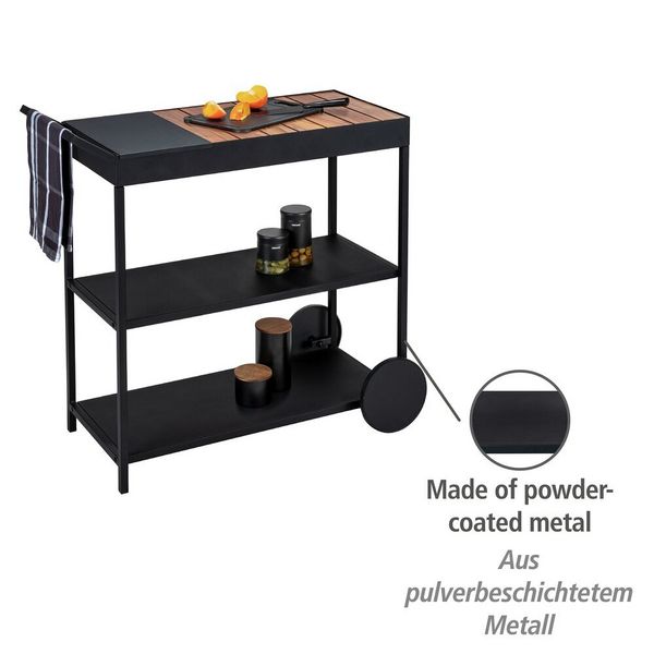 Produktbild: Servierwagen Mod. Miro, mit zertifiziertem Akazienholz