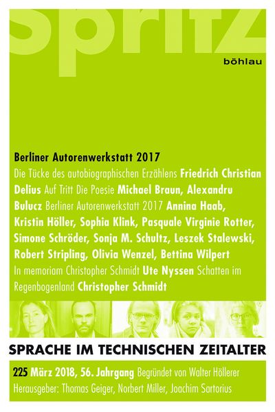 Produktbild: Berliner Autorenwerkstatt 2017
