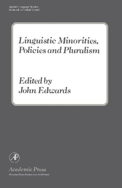 Produktbild: Linguistic Minorities, Policies and Pluralism
