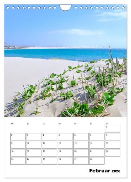 Produktbild: Boa Vista - die &bdquo;Perle&ldquo; der Kapverden (Wandkalender 2026 DIN A4 hoch), CALVENDO Monatskalender