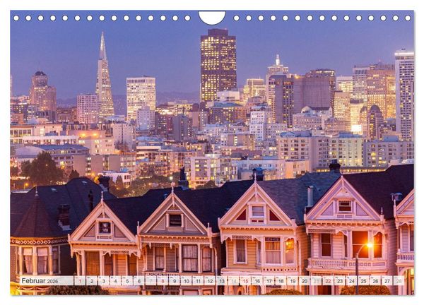Produktbild: Skylines weltweit (Wandkalender 2026 DIN A4 quer), CALVENDO Monatskalender