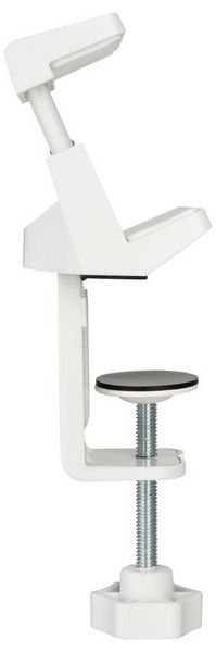 Produktbild: SpeaKa Professional Universal Klemmhalterung f&uuml;r Steckdosenleiste SP-PSH-001 SP-13403152 Wei&szlig; 1 St.