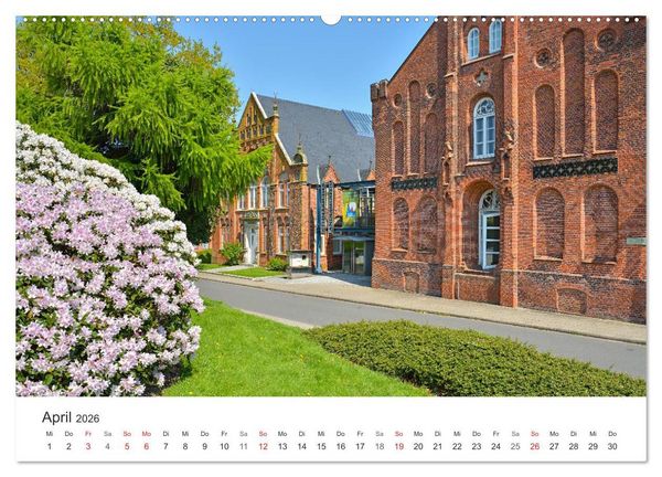 Produktbild: 750 Jahre Meldorf (Wandkalender 2026 DIN A2 quer), CALVENDO Monatskalender