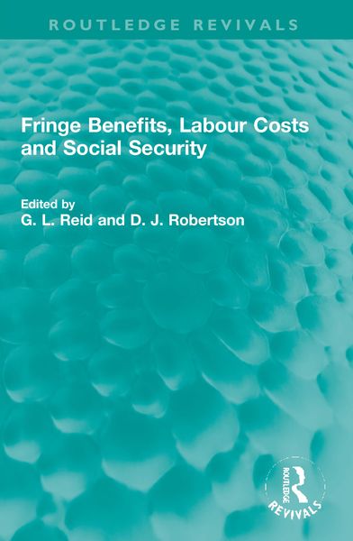 Produktbild: Fringe Benefits, Labour Costs and Social Security