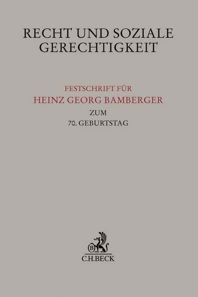 Produktbild: Recht und soziale Gerechtigkeit