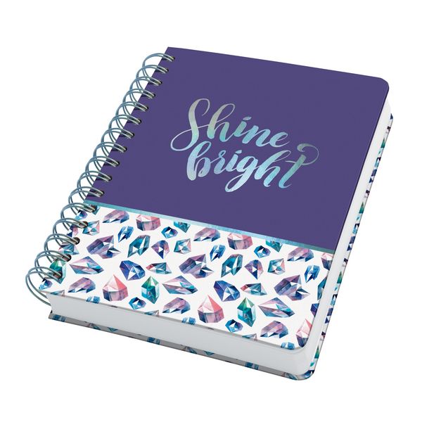 Produktbild: SIGEL JN617 Spiral-Notizbuch Jolie, Fairy Gems, ca. A5, dotted