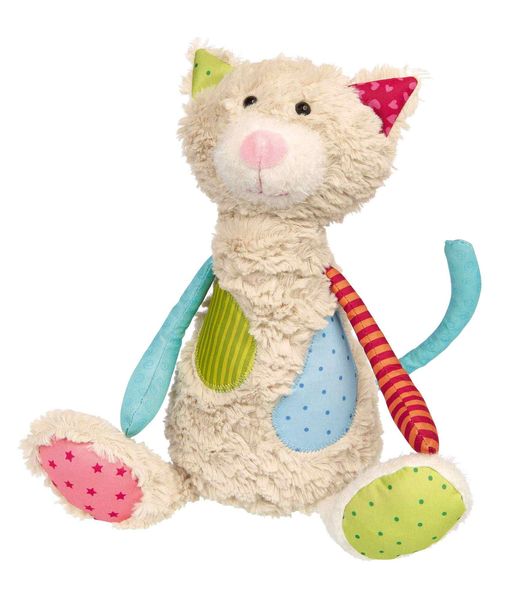 sigikid 42842 - Katze Patchwork Sweety Kinderbunt