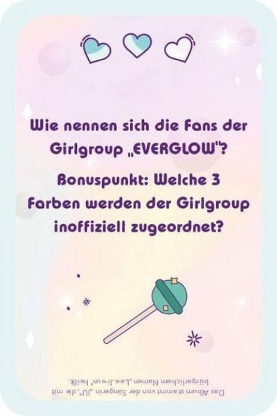 Produktbild: Kartenspiel: Das ultimative K-Pop-Quiz