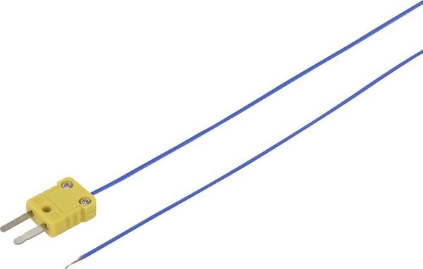 Produktbild: VOLTCRAFT TP-202 Luftf&uuml;hler 0 bis 250&deg;C 1.00m F&uuml;hler-Typ K