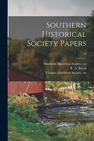 Produktbild: Southern Historical Society Papers; 19