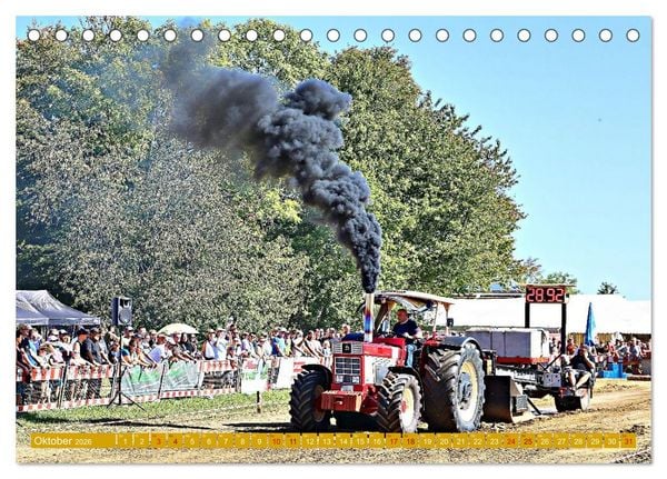 Produktbild: Traktorpulling Irndorf (Tischkalender 2026 DIN A5 quer), CALVENDO Monatskalender