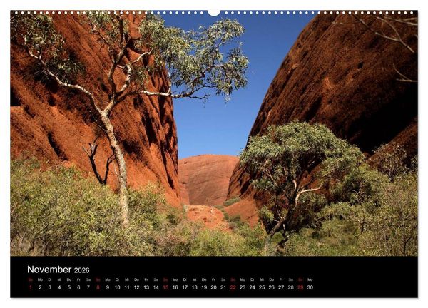 Produktbild: Australien (Wandkalender 2026 DIN A2 quer), CALVENDO Monatskalender