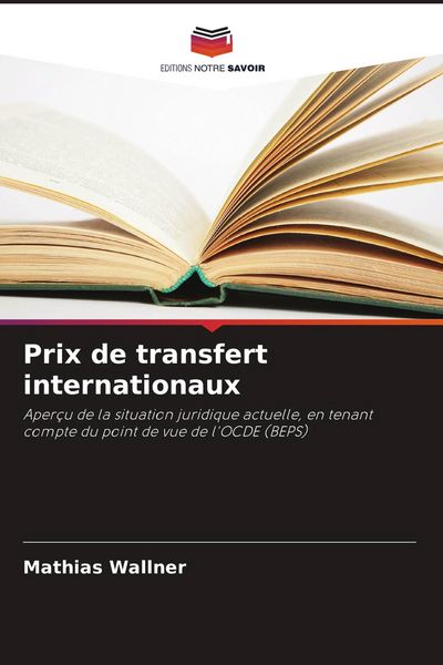 Produktbild: Prix de transfert internationaux