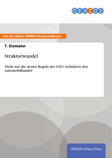Produktbild: Strukturwandel