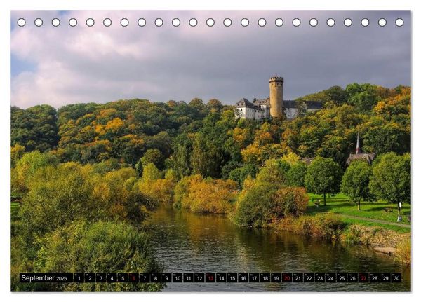 Produktbild: Die Lahn - Zauberhafte Orte rund um Limburg (Tischkalender 2026 DIN A5 quer), CALVENDO Monatskalender