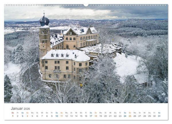 Produktbild: Oberfranken - Bayerns Norden (hochwertiger Premium Wandkalender 2026 DIN A2 quer), Kunstdruck in Hochglanz