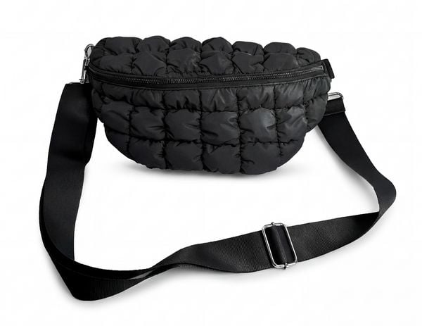 Produktbild: Crossbody Bag mit Quilting (schwarz)