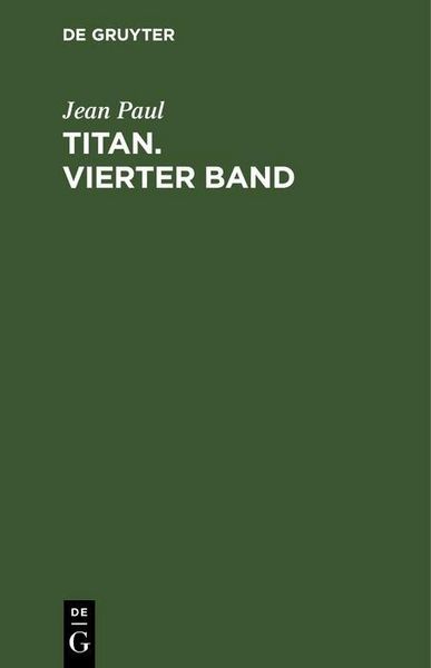 Produktbild: Titan. Vierter Band
