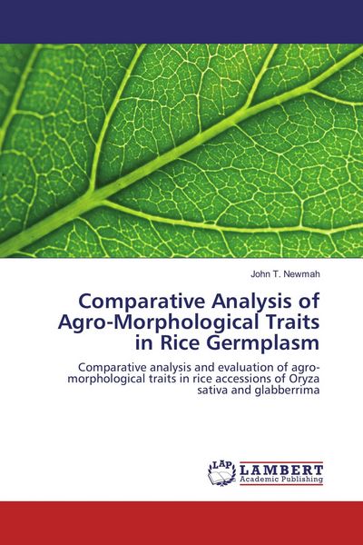 Produktbild: Comparative Analysis of Agro-Morphological Traits in Rice Germplasm