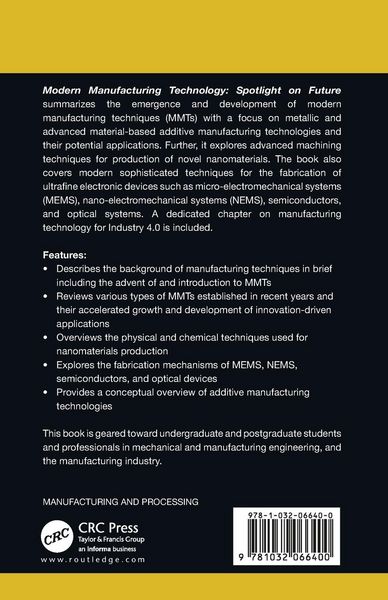 Produktbild: Modern Manufacturing Technology