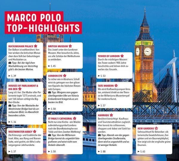 Produktbild: MARCO POLO Reisef&uuml;hrer London