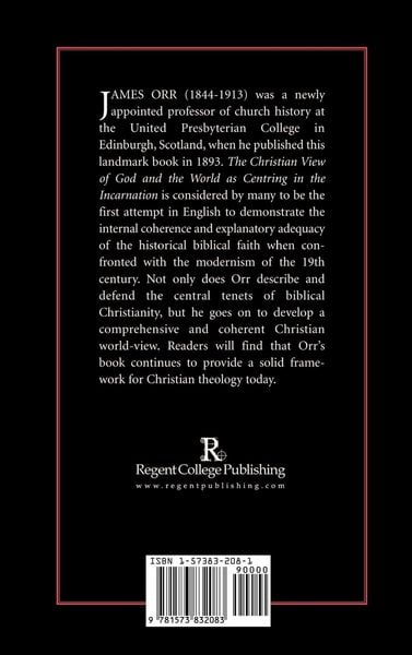 Produktbild: The Christian View of God and the World