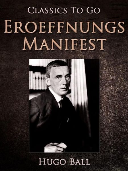 Produktbild: Eroeffnungs-Manifest, 1. Dada-Abend