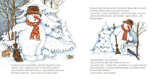 Produktbild: Karlchen. Kleiner Mann aus Schnee. Die Geschichte einer wunderbaren Freundschaft
