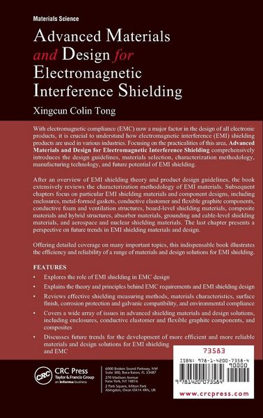 Produktbild: Advanced Materials and Design for Electromagnetic Interference Shielding