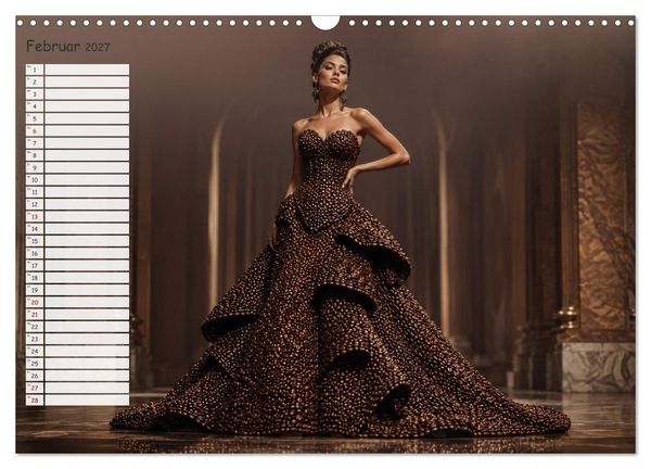 Produktbild: Caf&eacute; Couture (Wandkalender 2027 DIN A3 quer), CALVENDO Monatskalender