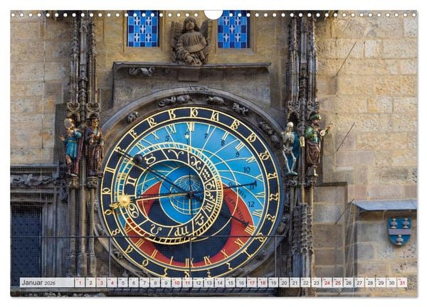 Produktbild: PRAG Impressionen bei Tag und Nacht (Wandkalender 2026 DIN A3 quer), CALVENDO Monatskalender