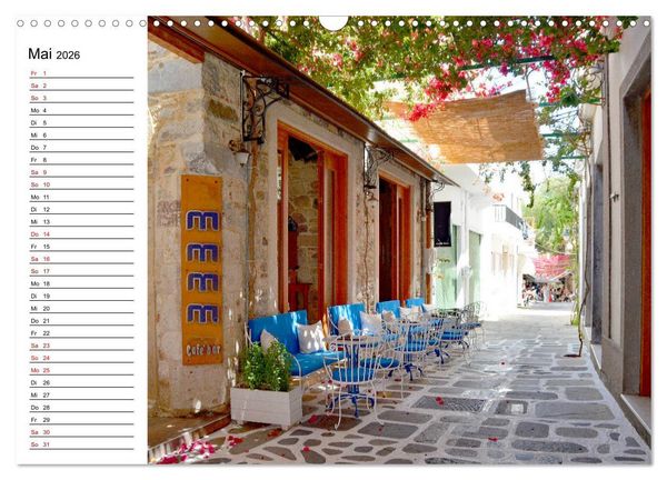 Produktbild: Griechische Insel Kos (Wandkalender 2026 DIN A3 quer), CALVENDO Monatskalender
