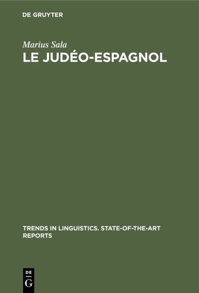 Produktbild: Le Jud&eacute;o-Espagnol