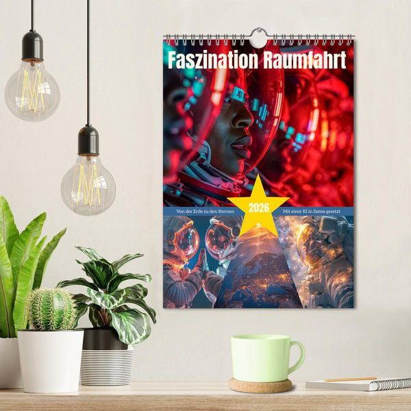 Produktbild: Faszination Raumfahrt (Wandkalender 2026 DIN A4 hoch), CALVENDO Monatskalender