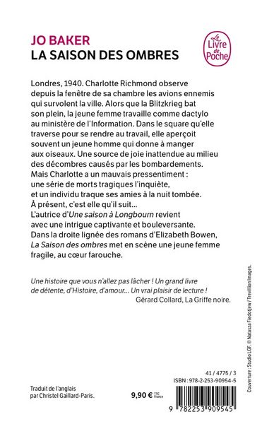Produktbild: La saison des ombres