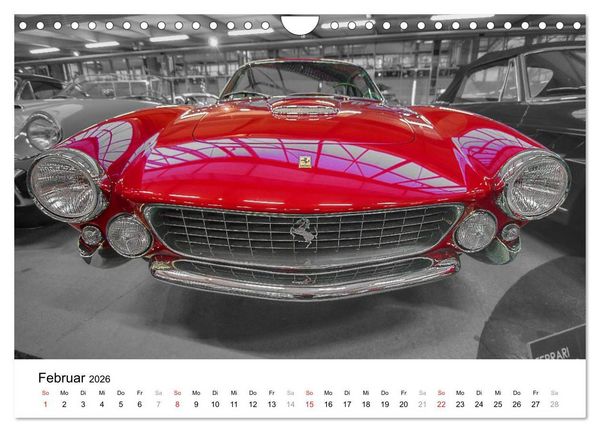 Produktbild: Classic Dream Cars (Wandkalender 2026 DIN A4 quer), CALVENDO Monatskalender