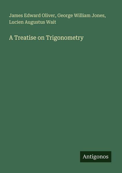 Produktbild: A Treatise on Trigonometry