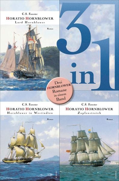 Produktbild: Lord Hornblower / Hornblower in Westindien / Zapfenstreich - Drei Romane in einem Band
